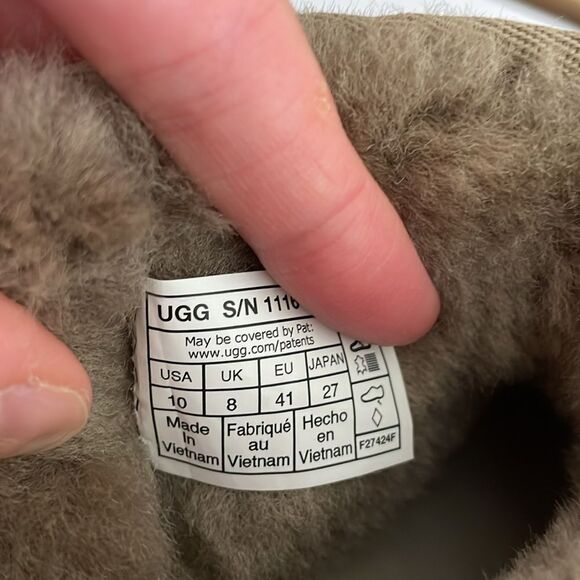 UGG Classic Ultra Mini Booties Antelope US Women Size 10/UK 8/EU 41 - Picture 13 of 14